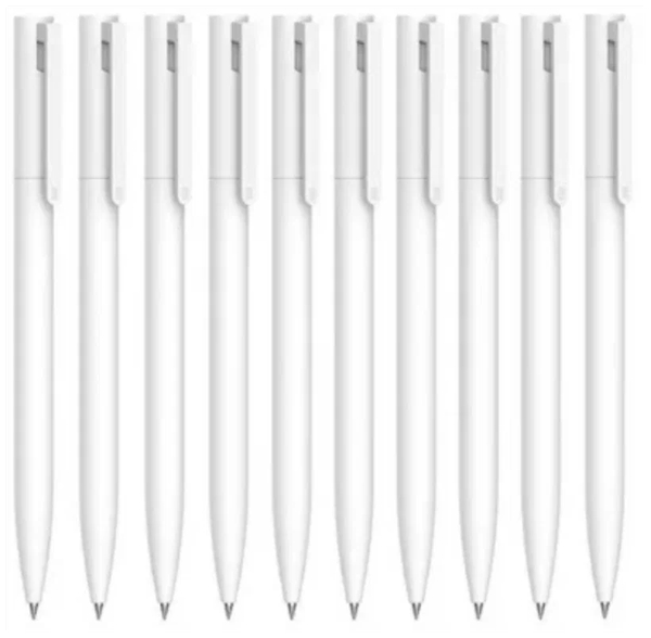 Ручка гелевая Xiaomi Rollerball Pen (10 шт) White (Белый)