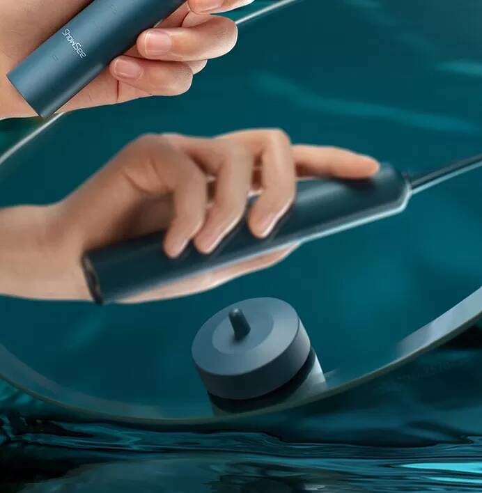 Электрическая зубная щетка Xiaomi ShowSee D2T-B Electric Toothbrush Travel Set Blue (Синий)