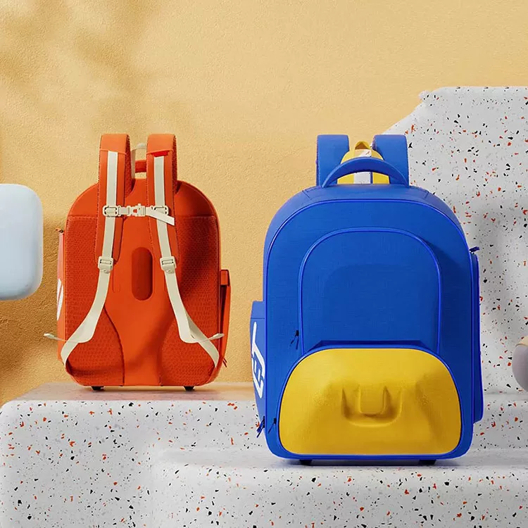 Рюкзак Xiaomi UBOT Expandable Spine Protection Schoolbag JUMBO 28L Orange (Оранжевый)