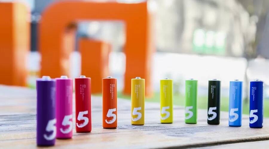 Батарейки ZMI Rainbow ZI5 тип AA 24 шт. (цветные)