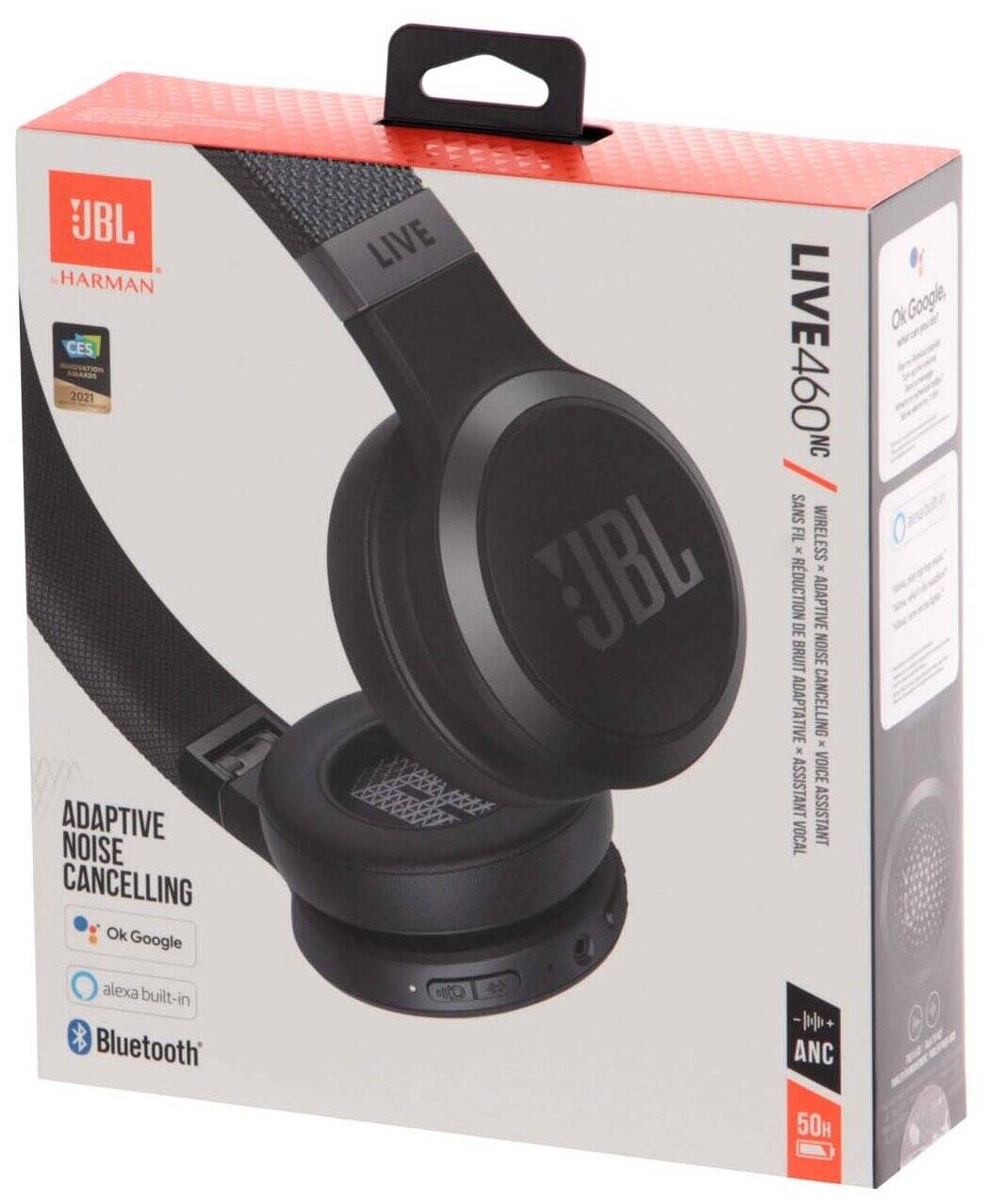 Беспроводные наушники JBL Live 460NC Black (Черный) Global Version Беспроводные наушники JBL Live 460NC Black (Черный) Global Version