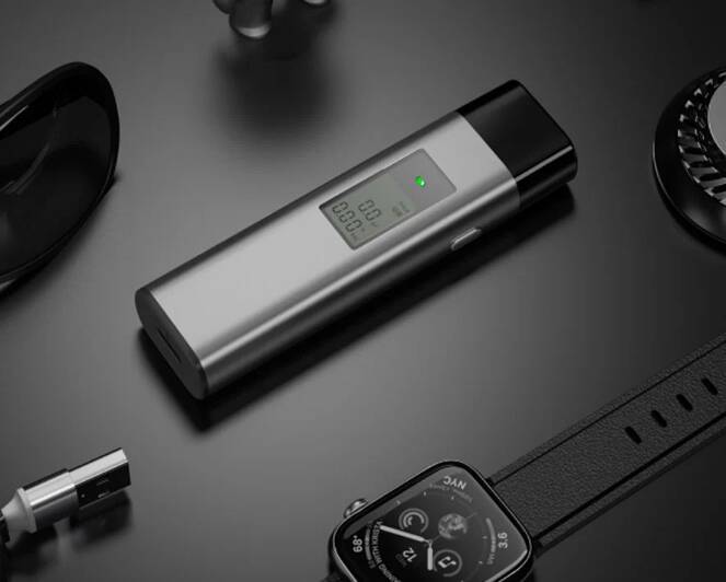 Алкотестер Hydsto Alcohol Tester T1 (YM-JJCSY03) Gray (Серый)