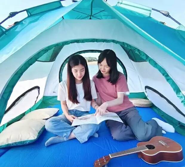 Палатка 2-местная Xiaomi Гидравлическая YC-SKZP 02 Green (Зеленый) Палатка 2-местная Xiaomi Гидравлическая YC-SKZP 02 Green (Зеленый)