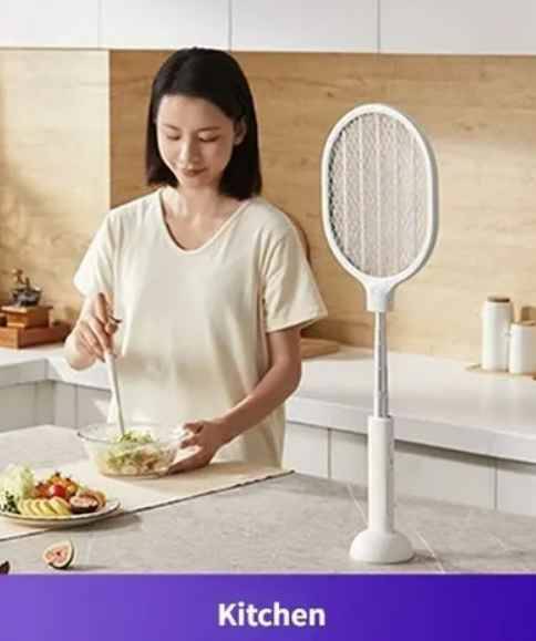 Электрическая мухобойка Qualitell Telescopic Electric Mosquito Swatter (ZSS220907) Электрическая мухобойка Qualitell Telescopic Electric Mosquito Swatter (ZSS220907)