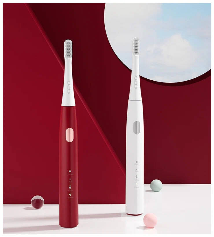 Электрическая зубная щетка DR.BEI Sonic Electric Toothbrush GY1 (Y1) Red (Красный)