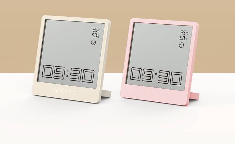 Часы-метеостанция Qingping Bluetooth Alarm Clock (CGC1) Pink (Розовый)