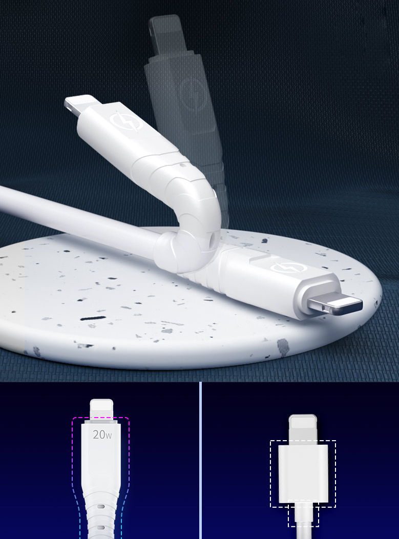 Кабель для мобильных устройств WEKOME Apple WDC-152 2m White (Белый)
