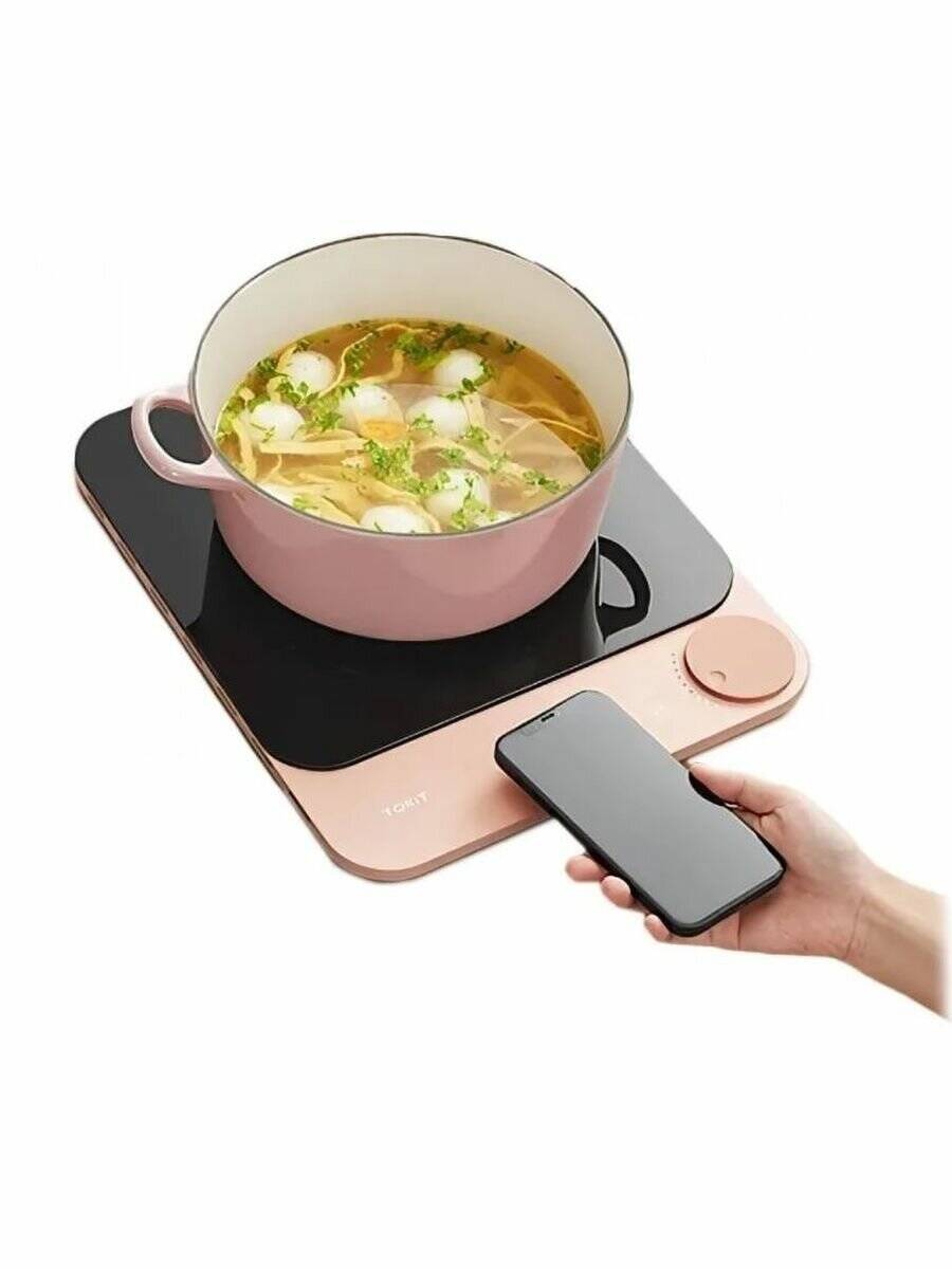 Индукционная плита Tokit Cooker Grapefruit (TCL030-3C) Pink (Розовый)