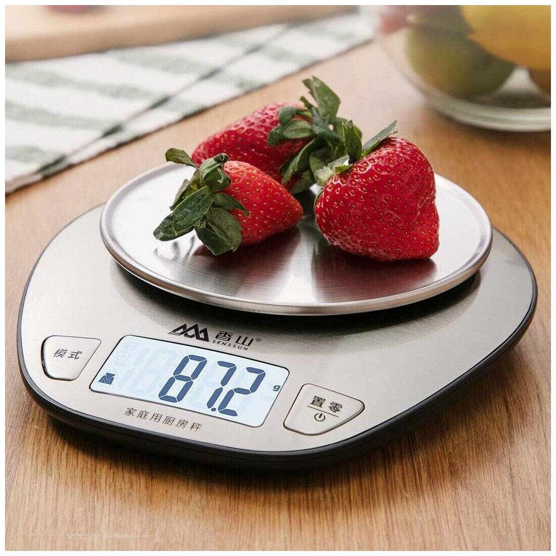 Кухонные весы Xiaomi Senssun Electronic Kitchen Scale (EK518) Silver (Серебристый) Кухонные весы Xiaomi Senssun Electronic Kitchen Scale (EK518) Silver (Серебристый)
