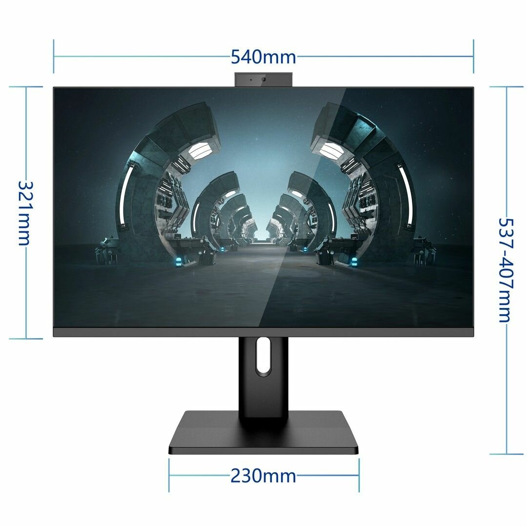 Моноблок CHIGO 23.8" R2402-PRO (Многофункциональная подставка +Web-камера 3.0MP, Микрофон + Intel Core i7-10750H RAM 16ГБ, SSD 512ГБ) Gray (Серый) Моноблок CHIGO 23.8" R2402-PRO (Многофункциональная подставка +Web-камера 3.0MP, Микрофон + Intel Core i7-10750H RAM 16ГБ, SSD 512ГБ) Gray (Серый)