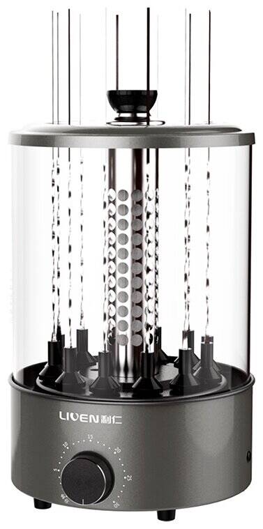Электрошашлычница Xiaomi Liven Automatic Rotating Barbecue Hut KL-J121 Gray (Серый)