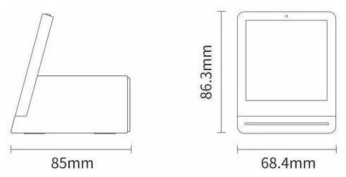Анализатор качества воздуха Xiaomi Mijia Cleargrass Air Detector CGS1 Black (Черный)