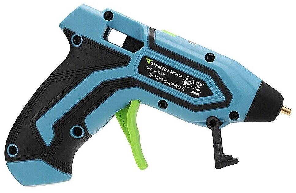 Клеевой термопистолет аккумуляторный Xiaomi Wireless Use Rechargeable 3.6V Glue Gun Blue (Синий)