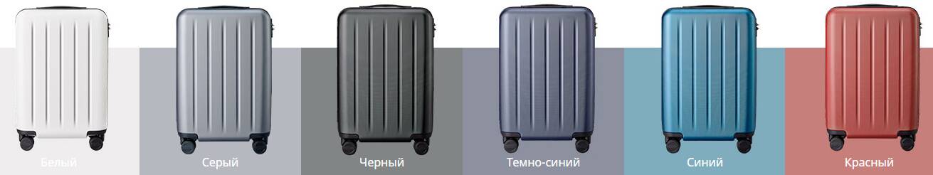 Чемодан NINETYGO Danube Luggage 24" Black (Черный)