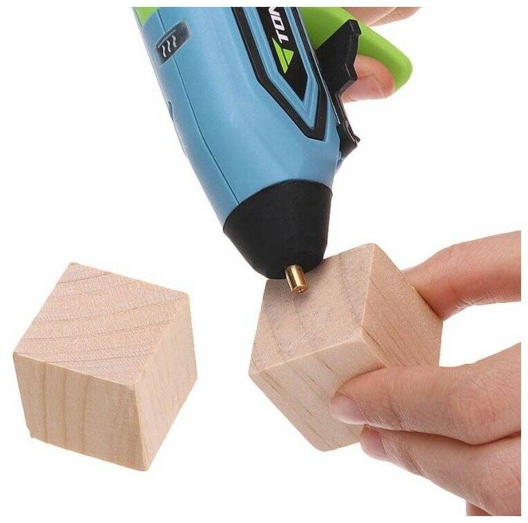 Клеевой термопистолет аккумуляторный Xiaomi Wireless Use Rechargeable 3.6V Glue Gun Blue (Синий)