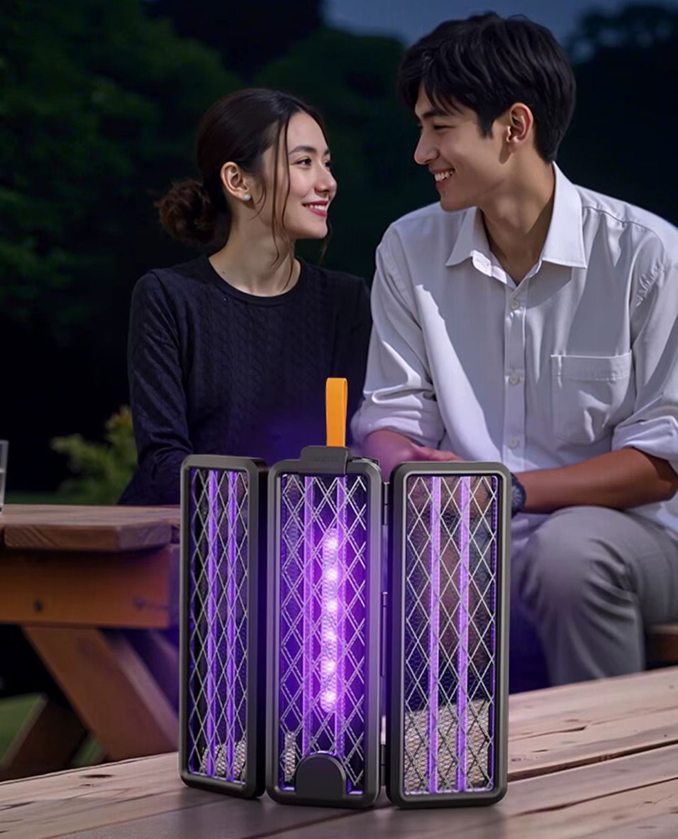 Электрическая мухобойка Xiaomi Qualitell Folding Electric Mosquito Swatter V3 (ZSS240918) Violet (Фиолетовый)