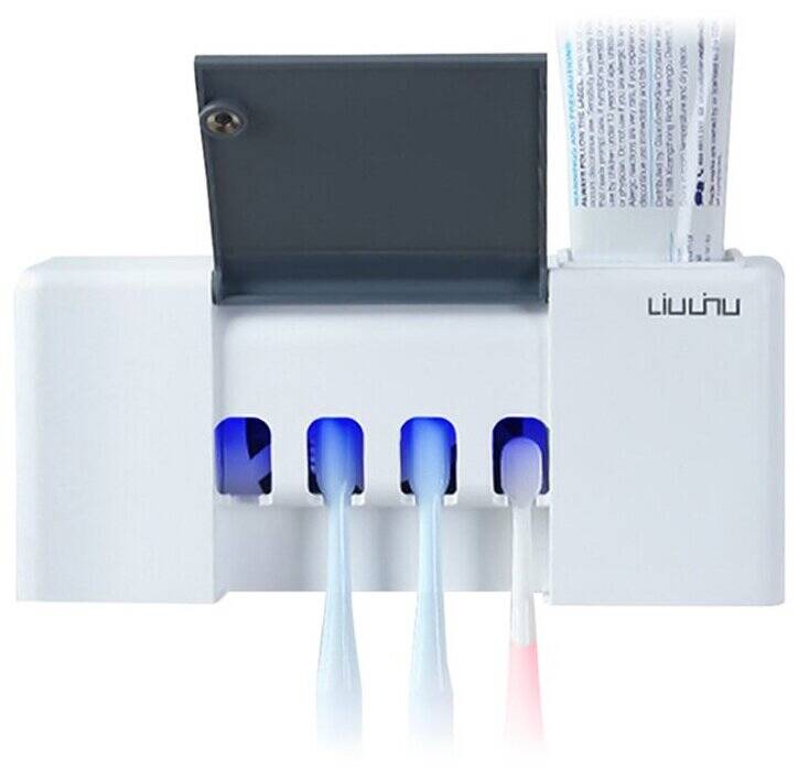 Стерилизатор для зубных щеток Xiaomi Liushu Sterilization Toothbrush Holder (LSZWD01W) White (Белый)