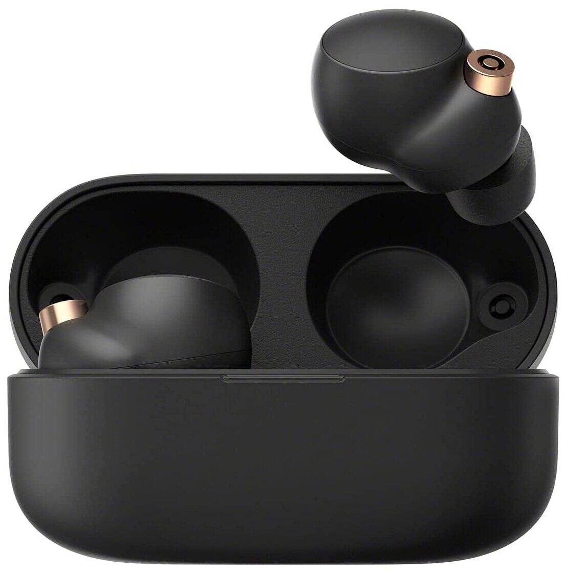 Беспроводные наушники с шумоподавлением Sony WF-1000XM4 Black (Черный) CN Беспроводные наушники с шумоподавлением Sony WF-1000XM4 Black (Черный) CN