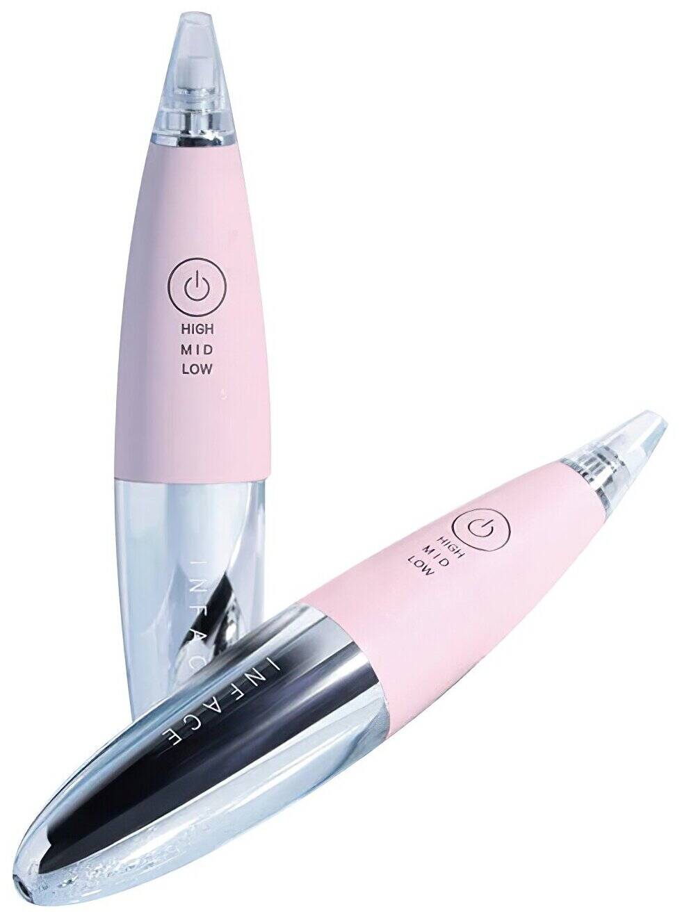 Электрический очиститель пор InFace Blackhead MS7000 Pink (Розовый)