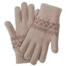Перчатки для сенсорных экранов Xiaomi FO Touch Wool Gloves Beige (Бежевый)