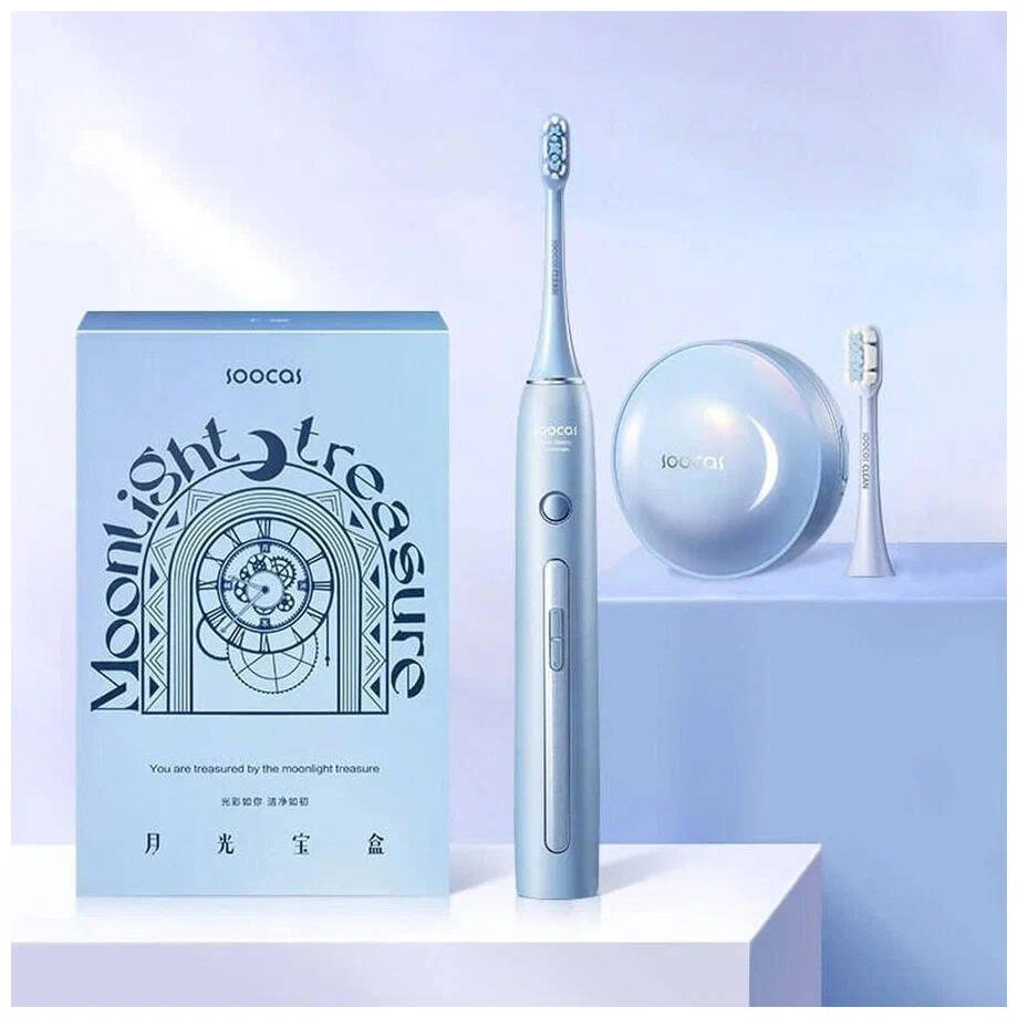 Электрическая зубная щетка Soocas X3 Pro (с дезинфекцией) Blue (Синий) CN