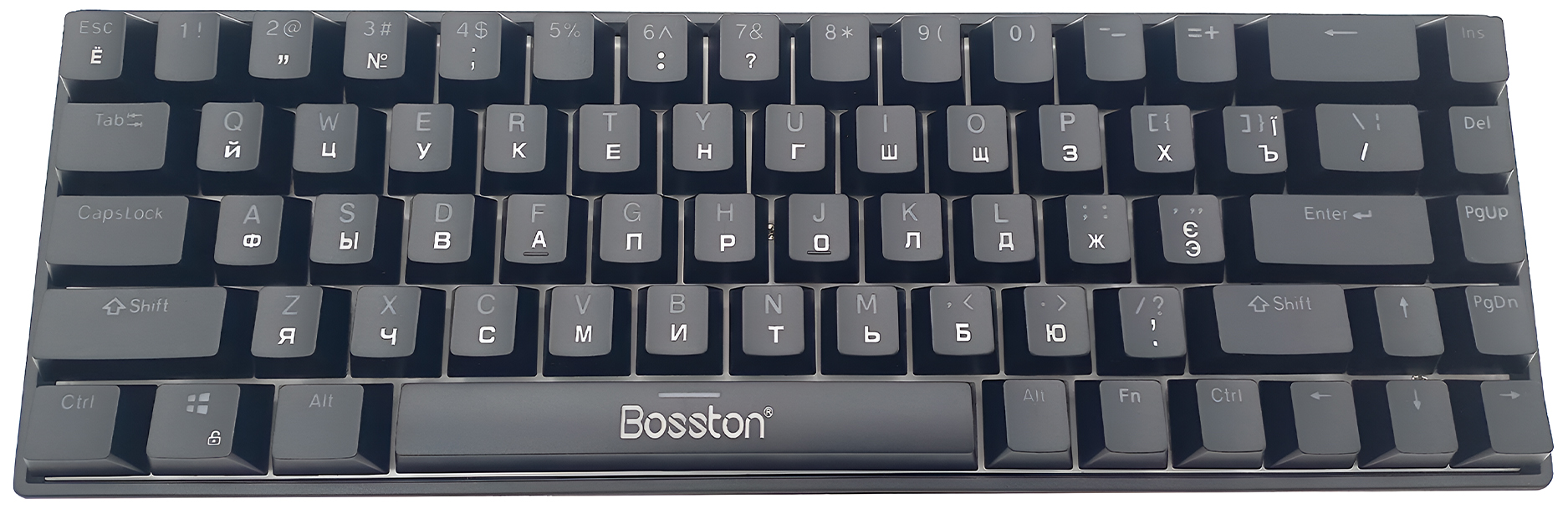 Клавиатура проводная игровая Bosston MK68 (Русские буквы)