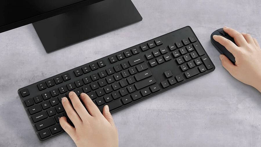 Клавиатура и мышка беспроводная MIIIW POP B1040 (MW23PB01) Black (Черный)