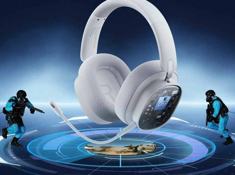 Беспроводные игровые беспроводные Baseus AeQur GH02 White (Белый)