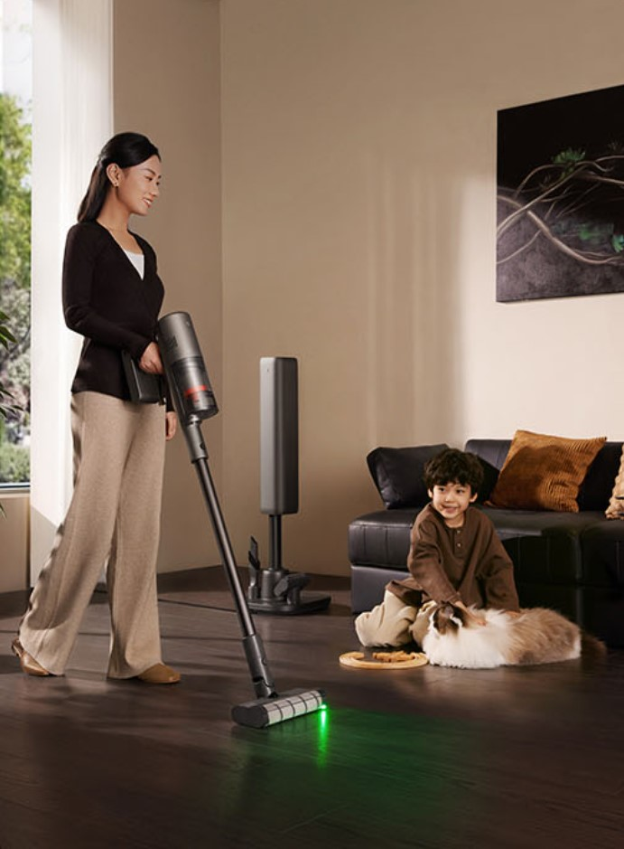 Беспроводной пылесос Xiaomi Mijia Wireless Vacuum Cleaner 3 Base station Version (E202) Black (Черный) CN