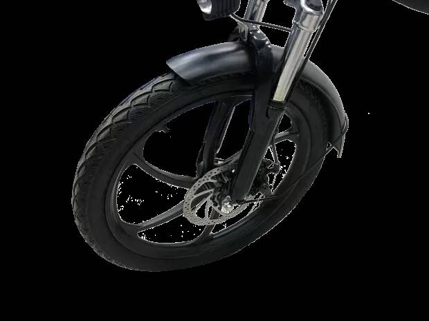 Электровелосипед Spetime E-Bike S6 Black (Черный)