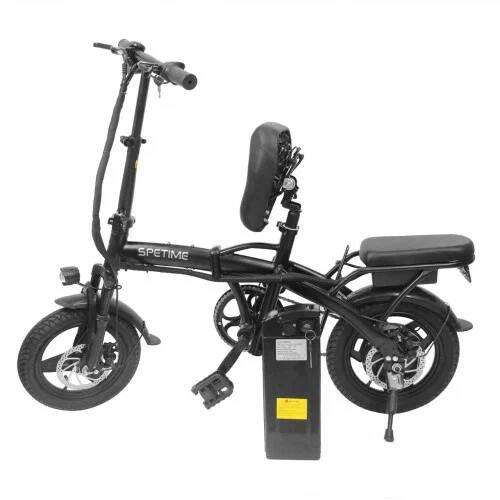 Электровелосипед Spetime E-Bike S6 Black (Черный)