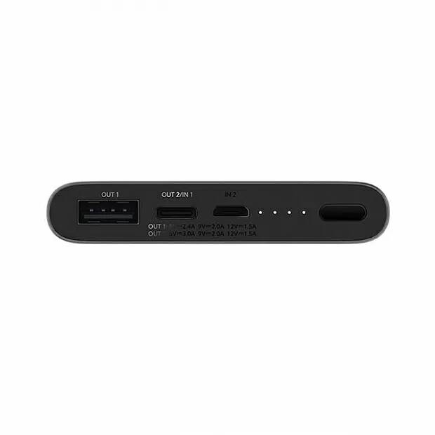 Аккумулятор Xiaomi Power Bank 3 10000 mAh (PLM12ZM) Black (Черный) Аккумулятор Xiaomi Power Bank 3 10000 mAh (PLM12ZM) Black (Черный)