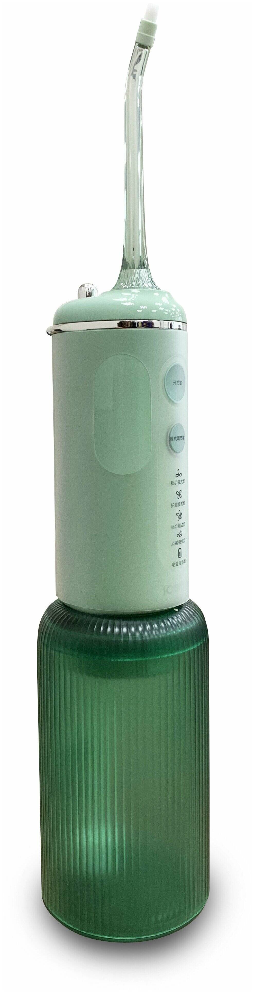 Ирригатор Soocas W3F (4 насадки) Green (Зеленый)