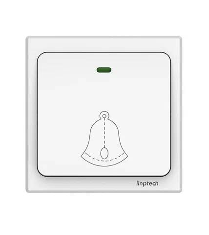 Беспроводной дверной звонок Xiaomi Linptech Self Powered Wireless Doorbell G1 White (Белый) EU Беспроводной дверной звонок Xiaomi Linptech Self Powered Wireless Doorbell G1 White (Белый) EU