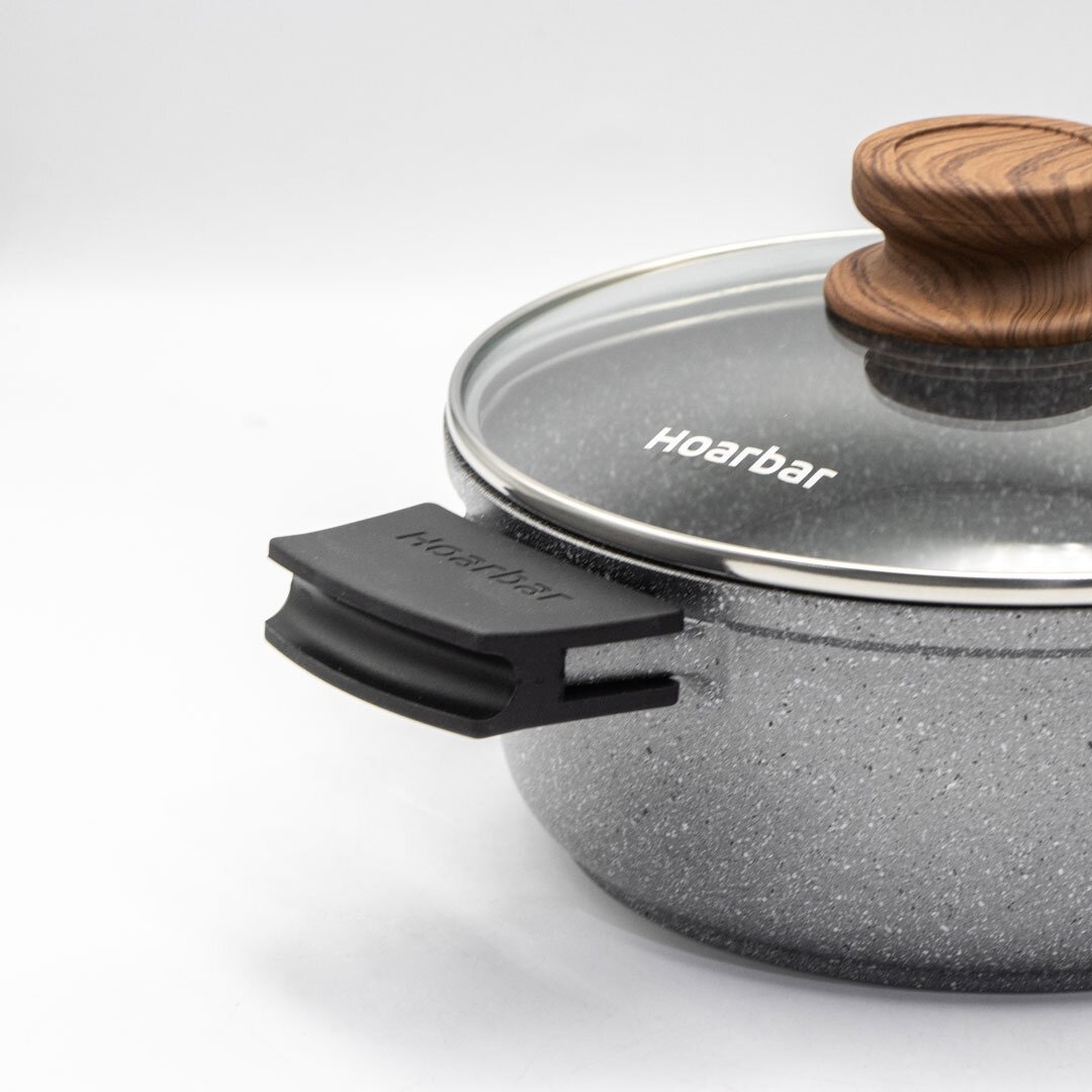 Кастрюля Hoarbar Casserole 20CM (A0320A) Gray (Серый)