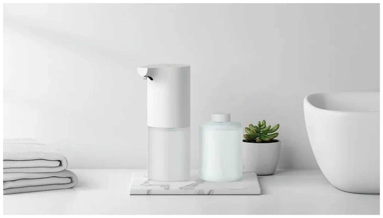Дозатор мыла Xiaomi Mijia Automatic Foam Soap Dispenser White (Белый)