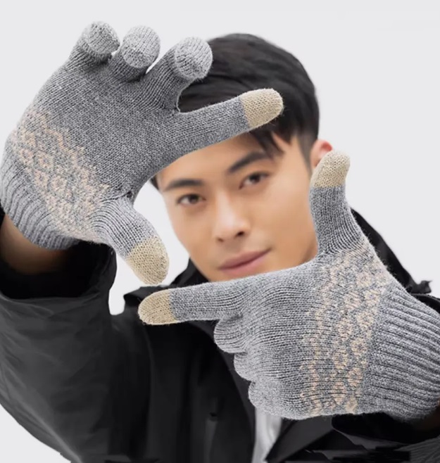 Перчатки Xiaomi FO Touch Gloves Silver (Серебристый)