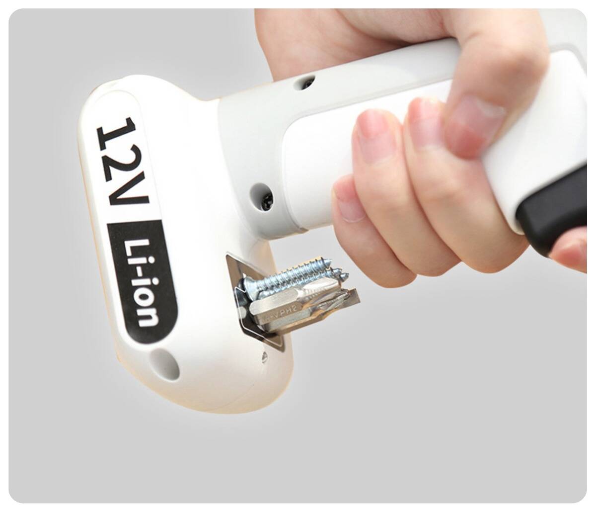 Аккумуляторная дрель-шуруповерт MarsWorker 12V Lithium Drill (MSID1202-02) White (Белый) Аккумуляторная дрель-шуруповерт MarsWorker 12V Lithium Drill (MSID1202-02) White (Белый)