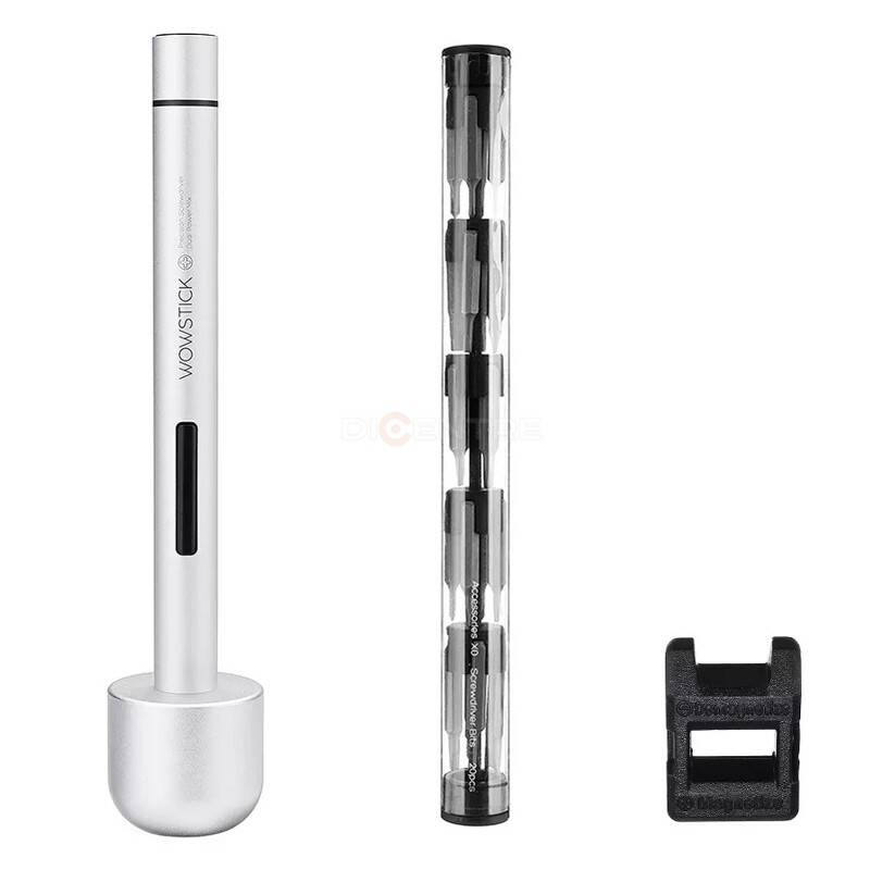Аккумуляторная отвертка Wowstick 1P+ Silver (Серебристый)