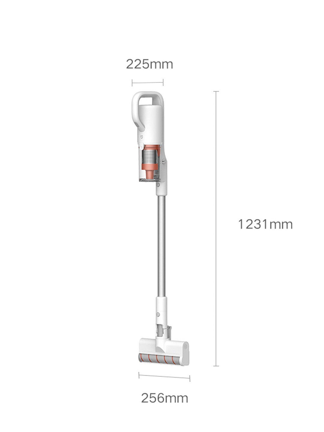 Беспроводной пылесос Xiaomi Mijia Wireless Vacuum Cleaner 3C (D208) White (Белый) CN