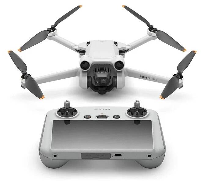 Квадрокоптер DJI Mini 3 Pro (DJI RC) Gray (Серый) CN