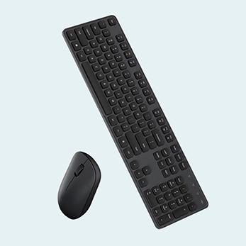 Беспроводной комплект клавиатура и мышь Xiaomi Mijia (WXJS03YM) Black (Черный) Беспроводной комплект клавиатура и мышь Xiaomi Mijia (WXJS03YM) Black (Черный)