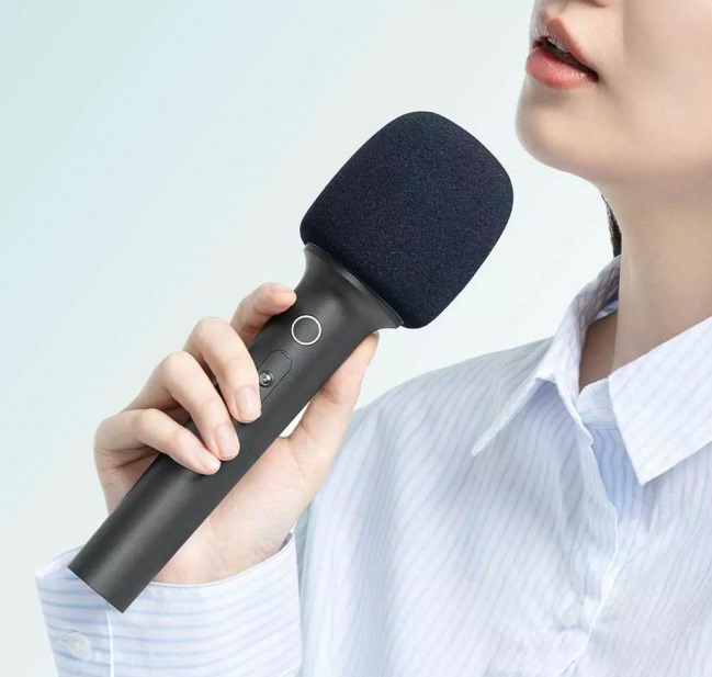 Караоке-микрофон Xiaomi Mijia K Song Microphone Large Screen Version (2 шт.) Black (Черный) CN