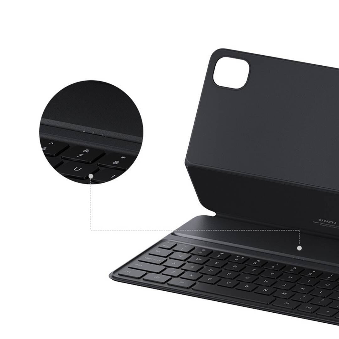 Клавиатура для планшета Xiaomi Pad 6 Keyboard (русскоязычная) Black (Черный)