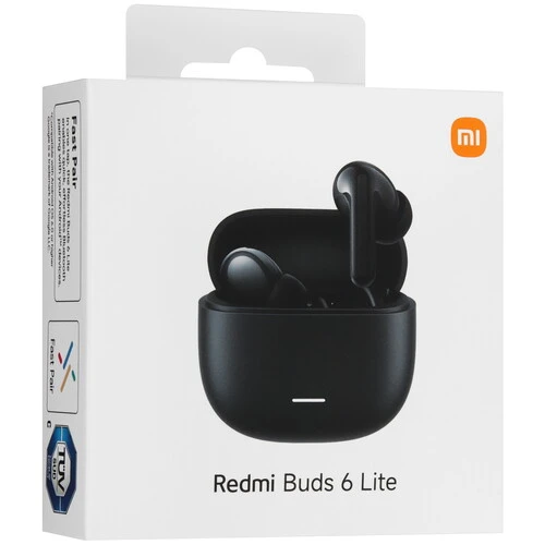Беспроводные наушники Xiaomi Redmi Buds 6 Lite Black (Черный) Global Version