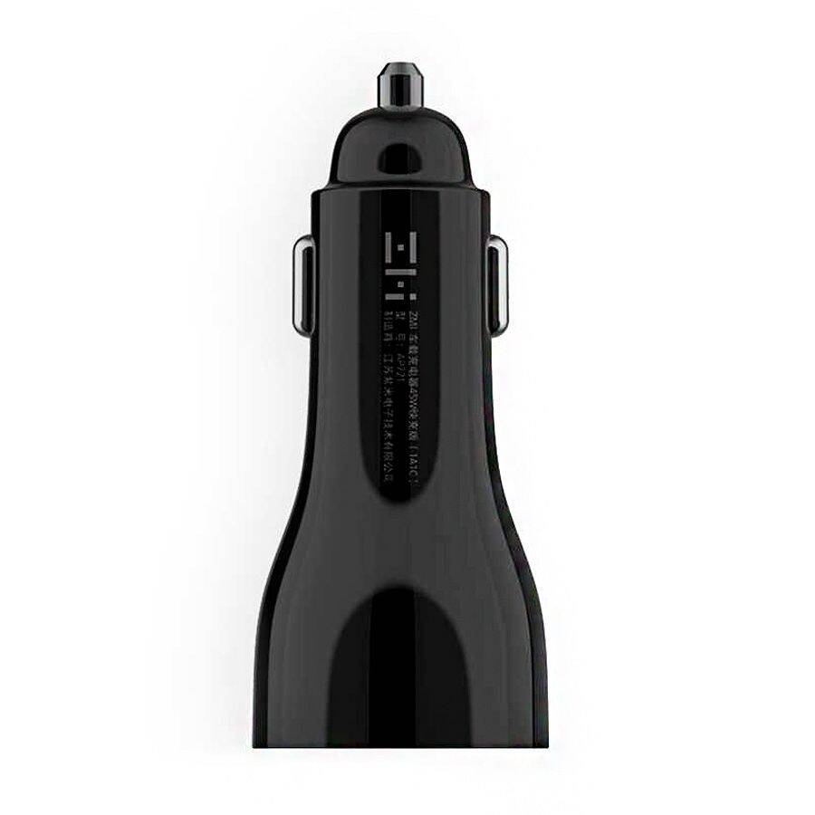 Автомобильное зарядное устройство ZMI Metal Car Charger 45W Dual Port USB/Type-C (AP721) Black (Черный)