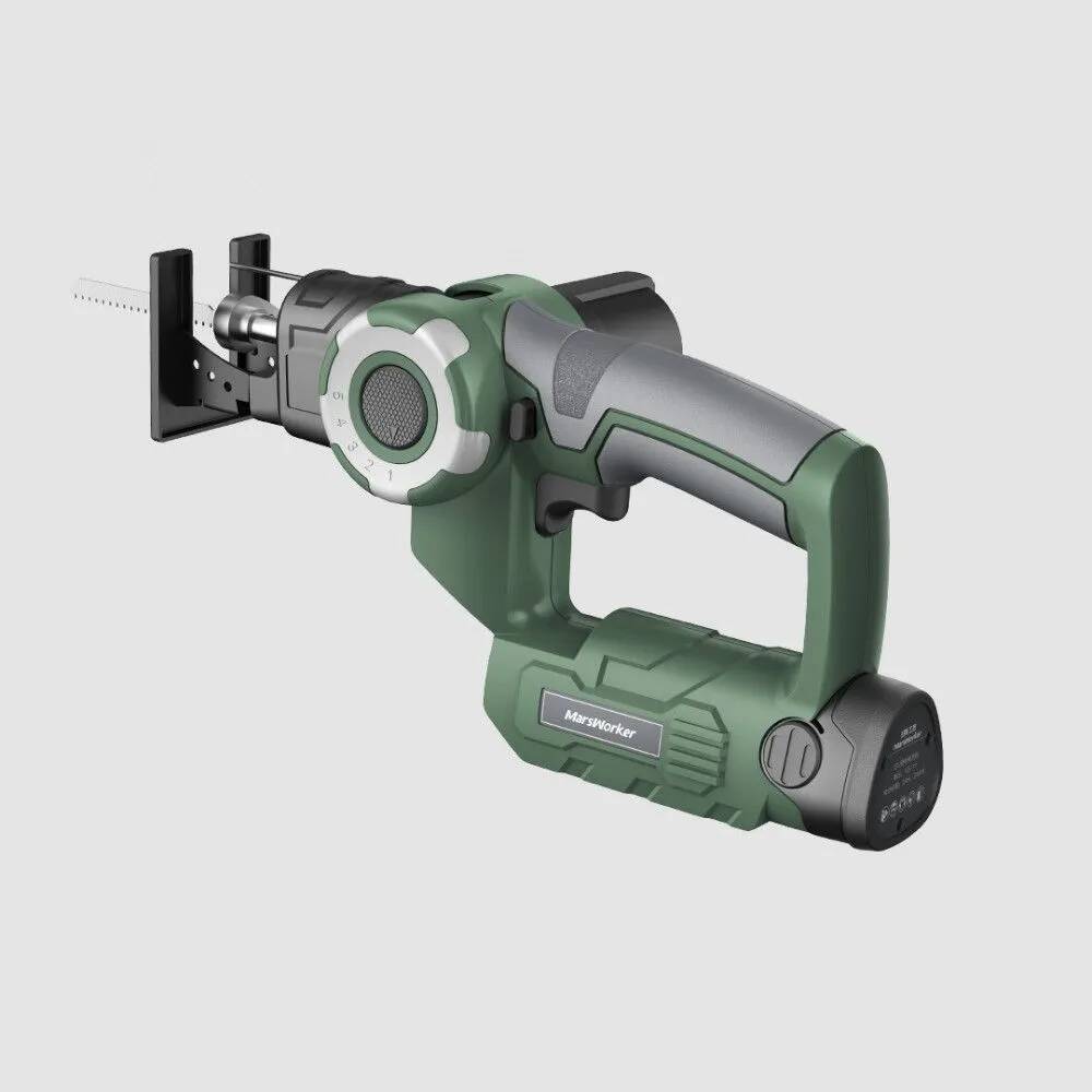 Аккумуляторный лобзик MarsWorker DC12V (MSJS1201-01) Green (Зеленый)