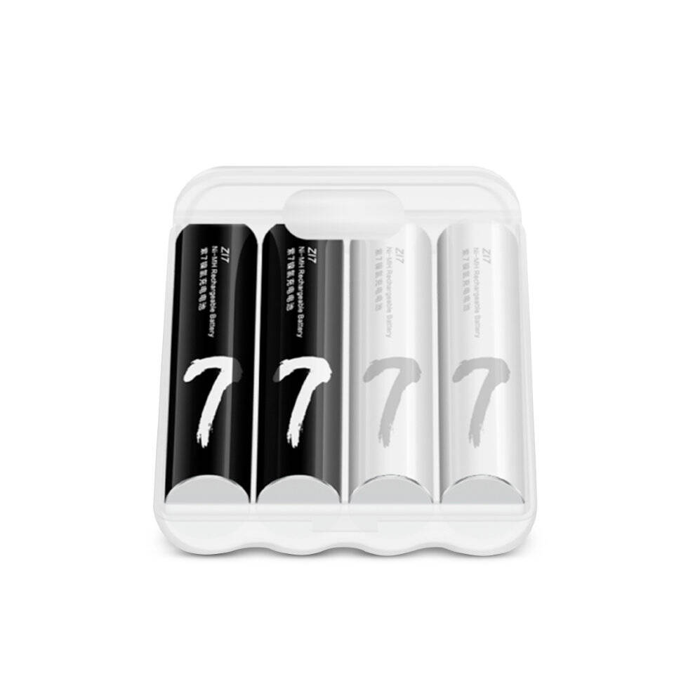 Аккумуляторные батарейки Xiaomi Rechargeable ZI7 AAA Ni-Mh 700 мА·ч (4 шт)