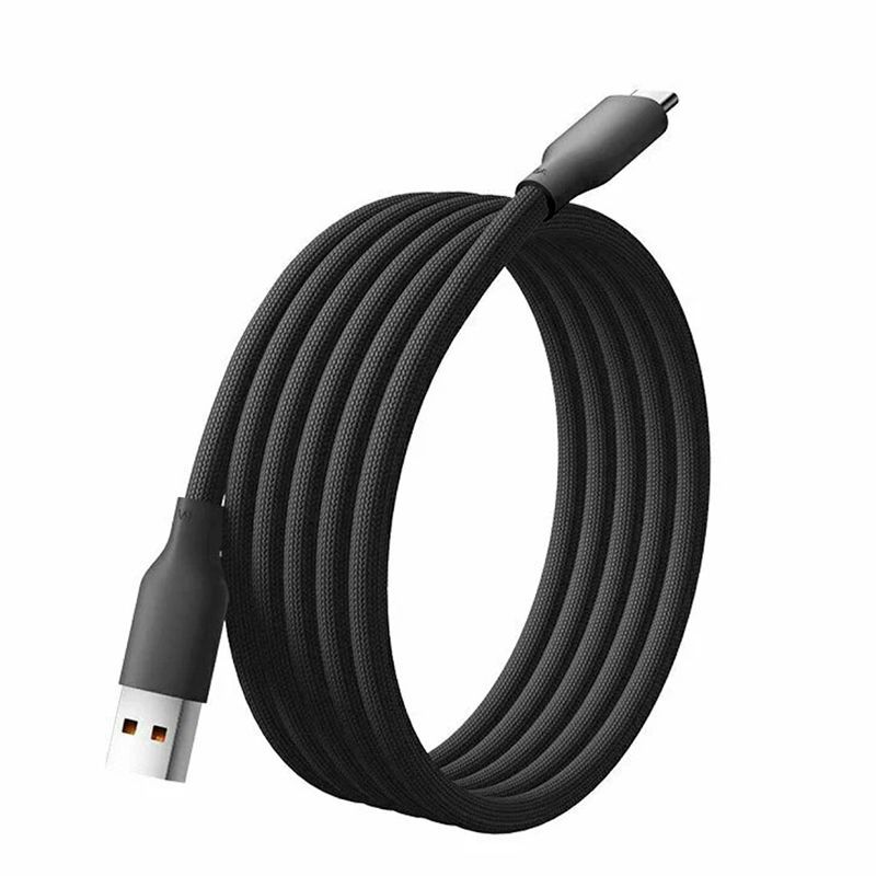 Кабель Xiaomi 6A USB-A to USB-C 1m (BHR9836CN) Black (Черный) CN