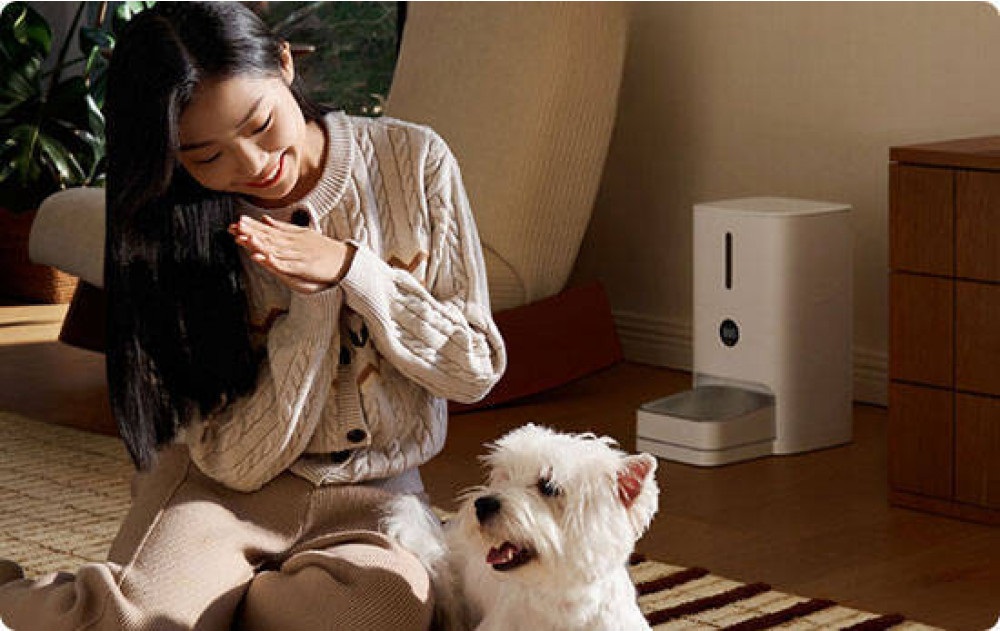 Автокормушка для кошек и собак Xiaomi Mijia Smart Pet Feeder 2 (MJWSQ02)5L White (Белый) Global Version